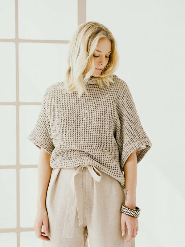 Bliss Linen - Waffle top