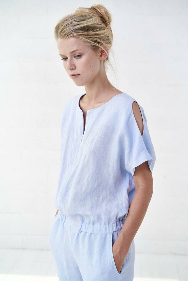 Bliss Linen - Harem overall