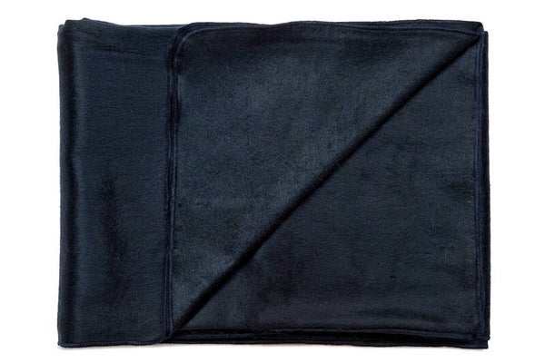 EcuaFina - Alpaca Throw Navy