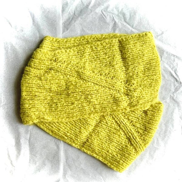INTI Zig Zag shawl Ginger