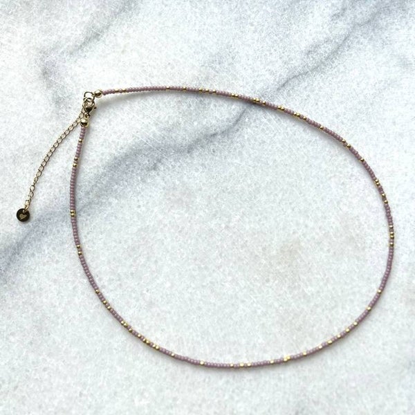 Bazou - Kralenketting Lila