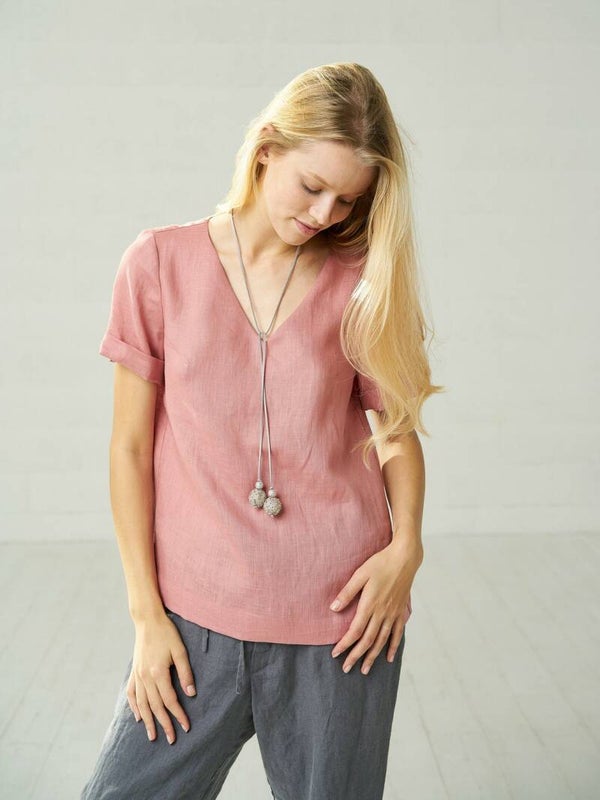 Bliss Linen - Romantic top