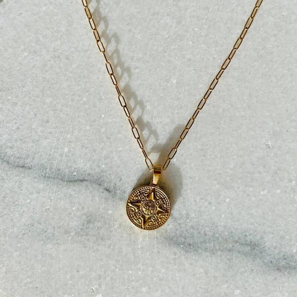 Bazou - ketting Coin