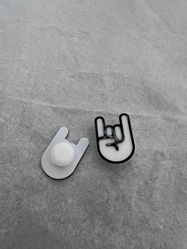 Hand Gesture Shoe Charm