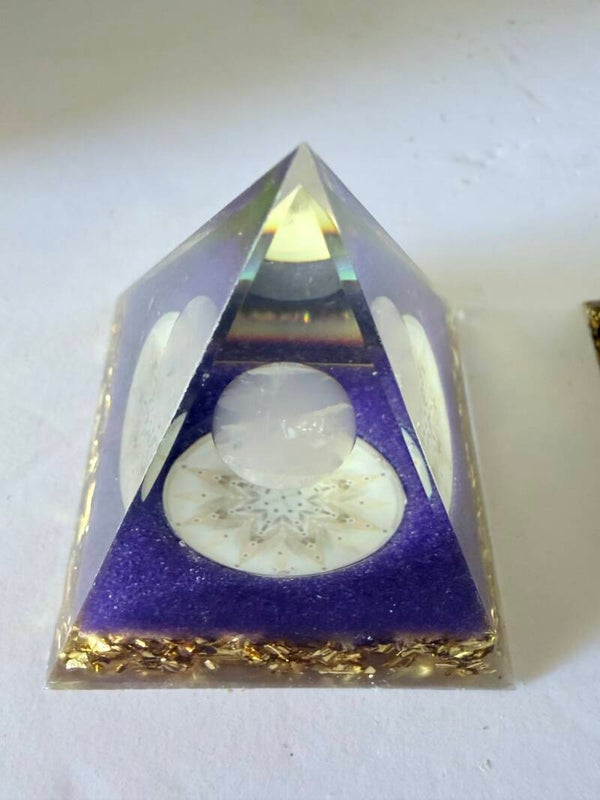 Orgonite Crystal Pyramid