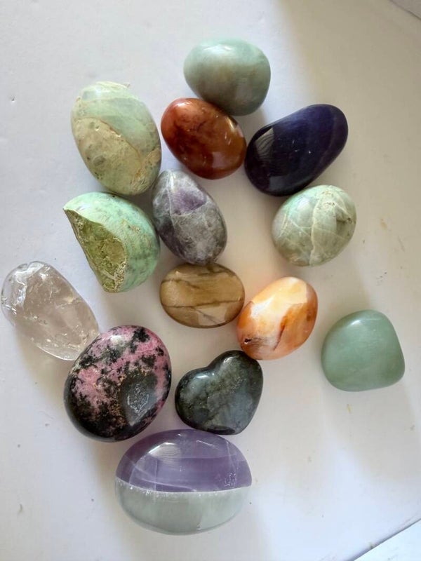 Polished Palm Stones Gemstones