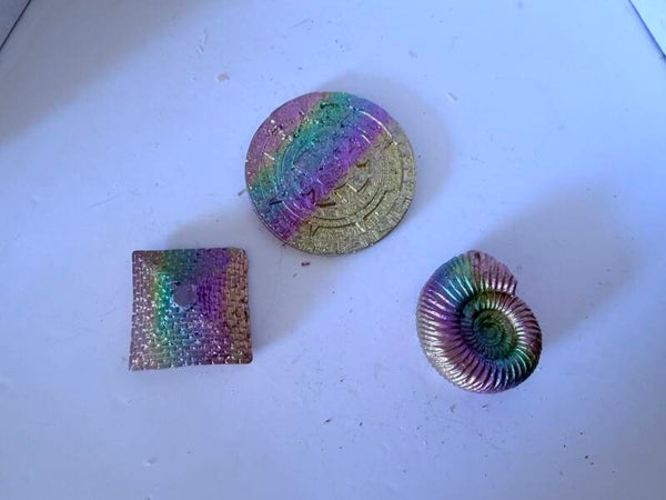 Bismuth Sculptures
