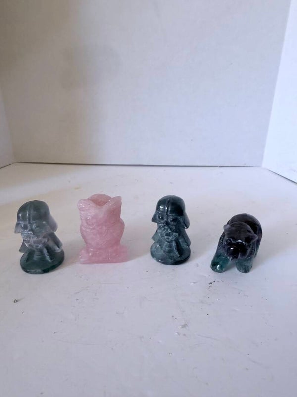 Earth Vader figurines