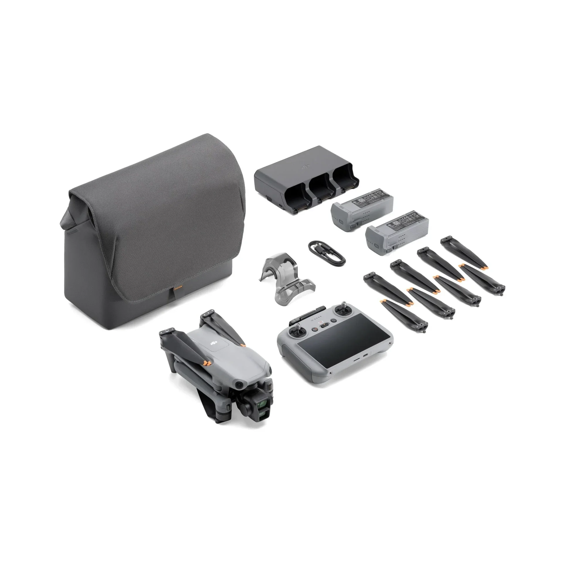 M6941565989932 DJI Air 3S Fly More Combo + DJI RC 2 Smart Controller – Inclusief gratis dronecursus (Let op: dronebewijs vereist)