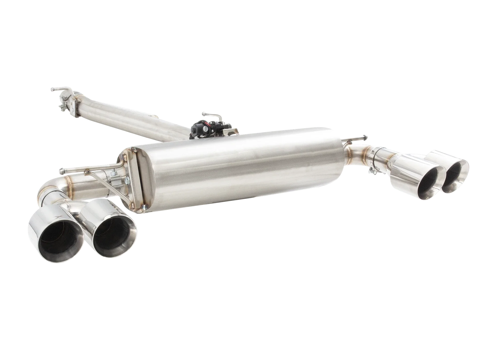 MESVTIGRVKCS XFORCE 3” Cat-Back Uitlaatsysteem met VAREX-kleppendemper – Volkswagen Tiguan R (2022–)