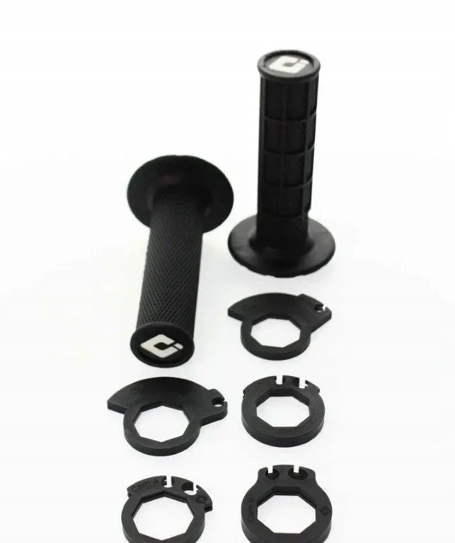 MJU-H36HWB Gas Gas ODI Lock-On Handvaten Half Waffle V2 Zwart – 2 & 4-Takt