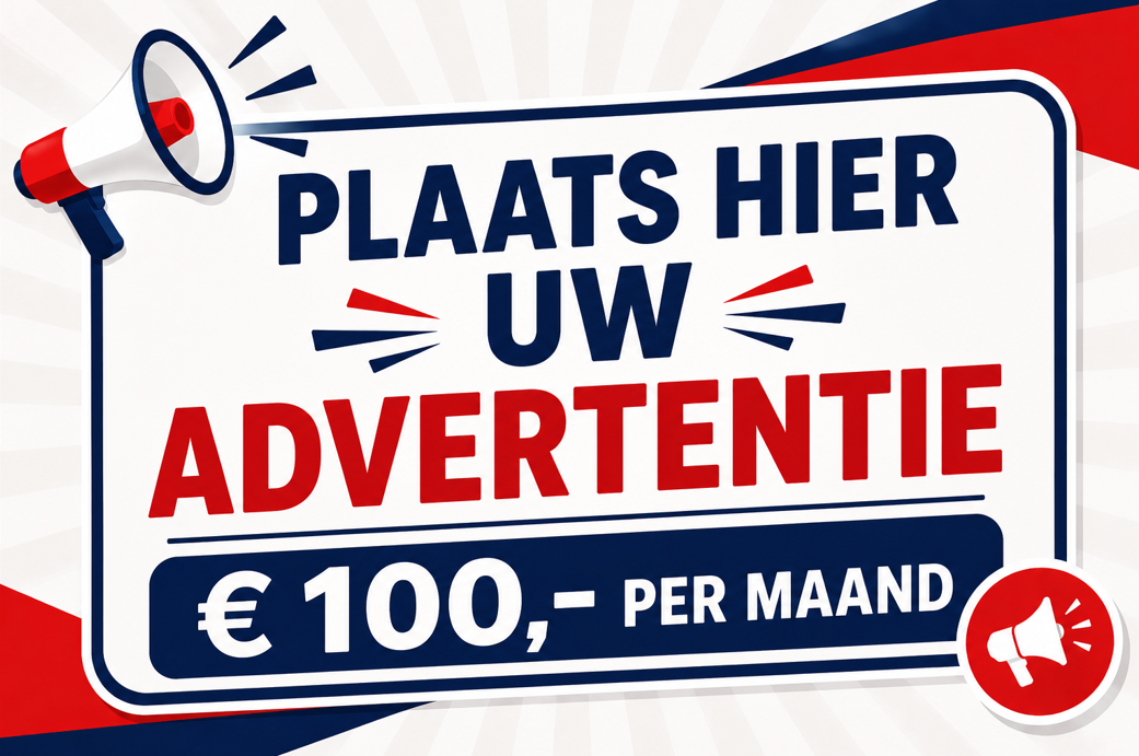Plaats hier uw advertentie