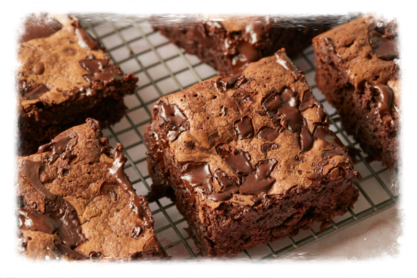 Decadent Gooey Brownies & Brownie Bites