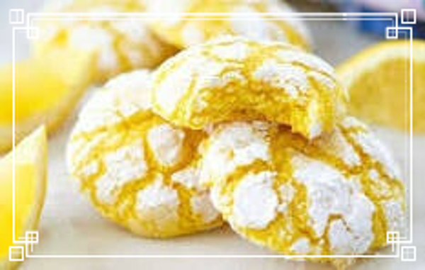 Melt In Your Mouth "Randy's" Lemon Bomb Cookies