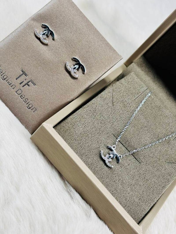 Setje Chanelle Silver