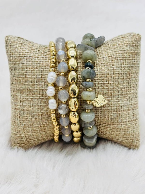 Set armbanden Lucky Grey 2