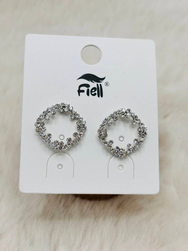 Oorbellen Fiell Silver flower