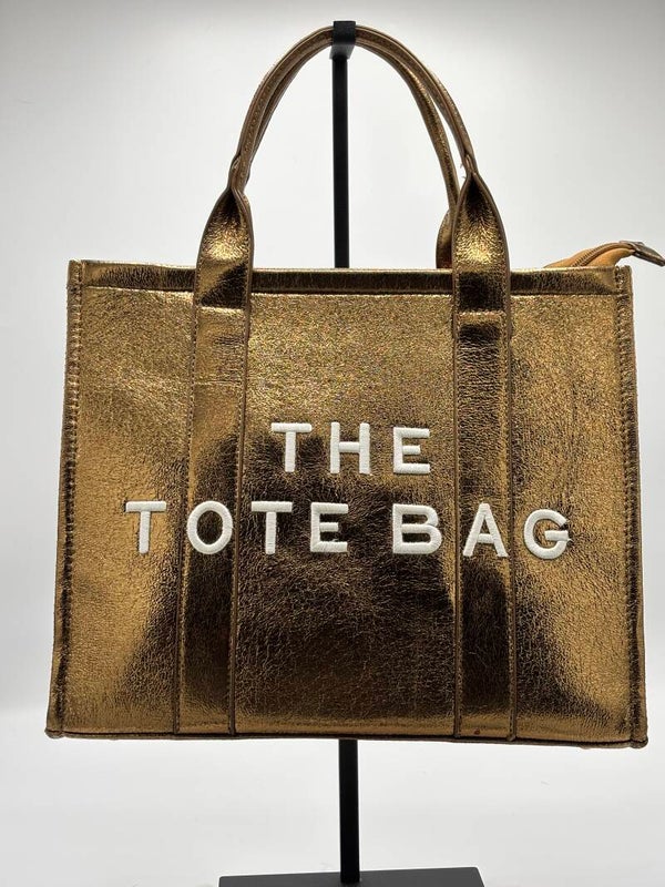 HandTas The tote bag Bronze