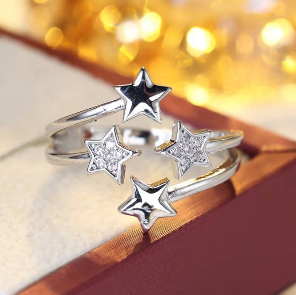 Ring met 4 sterren