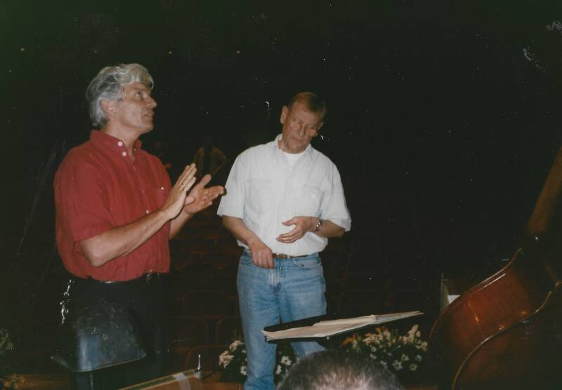 Ben Cramer en Henk Kleinmeijer