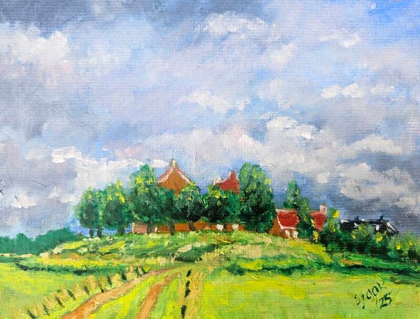 De kerk van Ezinge