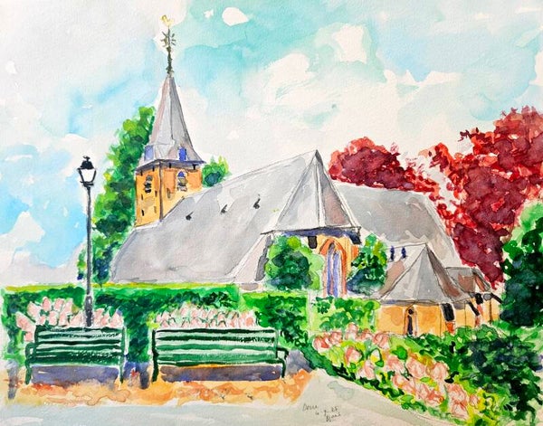 De kerk van Oene