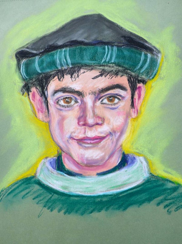 Jongen met baret (10