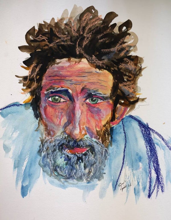 Verwarde man (1)