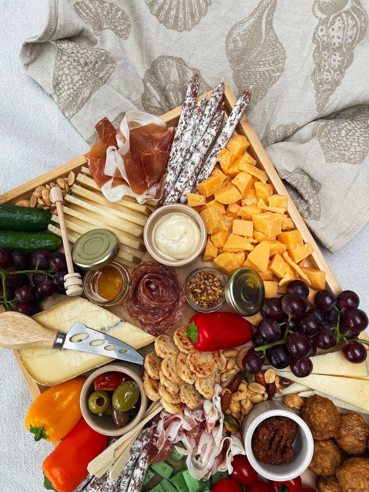 Borrelplank voor 6 personen