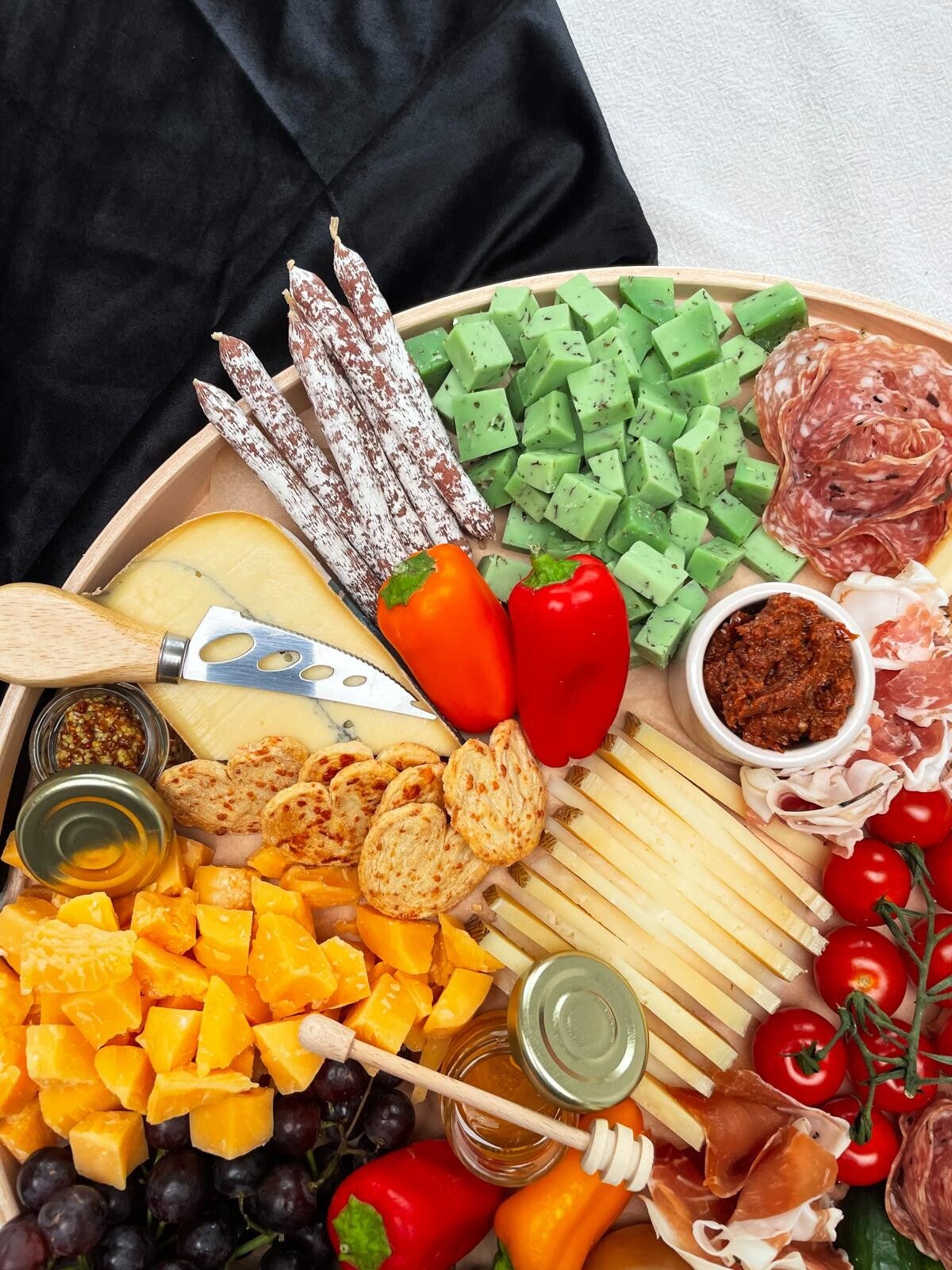 Borrelplank voor 8 personen