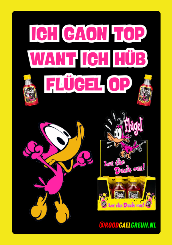 ICH GAON TOP WANT ICH HÜB FLÜGEL OP - 20 Sjtuks