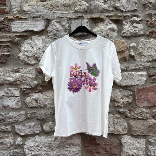 Tee-shirt butterfly