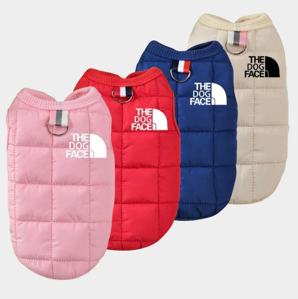 The Dog Face Puffer Jacket - Fits Small