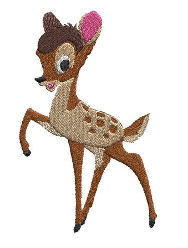 Motif broderie machine BAMBI JOYEUX