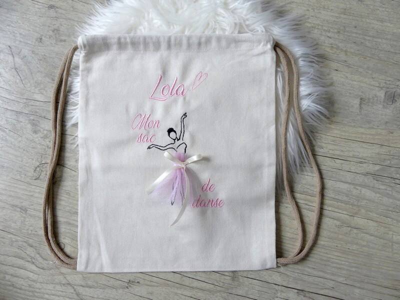 broderie personnalisée pour danseuse