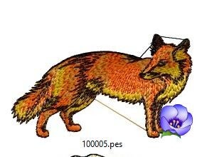 Motif broderie machine gratuit 100005