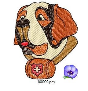 Motif broderie machine gratuit 100009