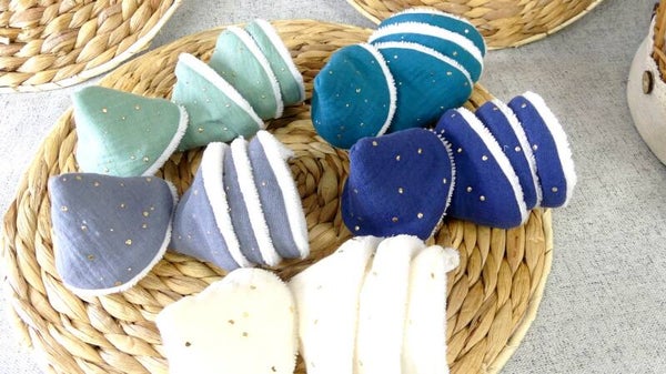 Tipi pipi double gaze pois dorés