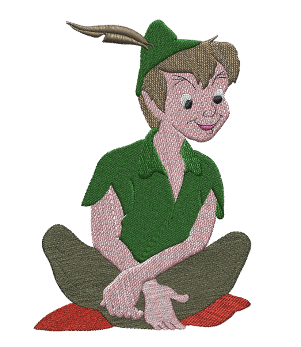 Motif broderie machine PETER PAN ASSIS