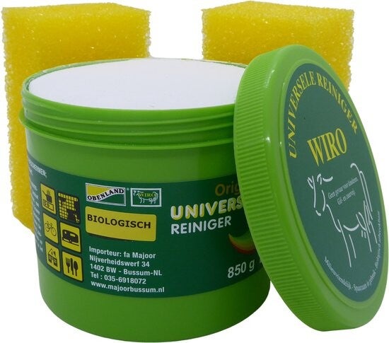 Wiro Universele Reiniger - 850 gram met 2 gratis sponzen
