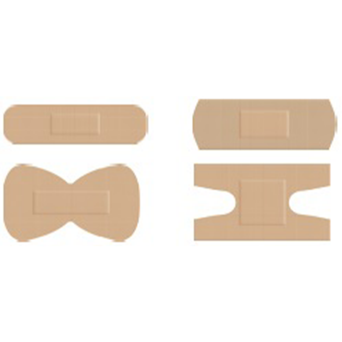 Assortiment pleisters - 20 stuks in zakje