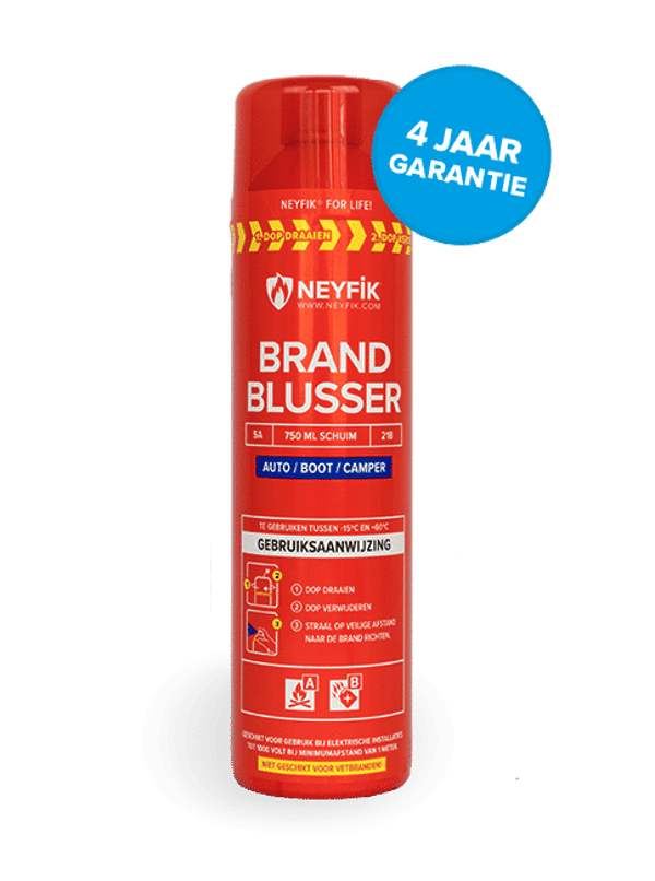 Neyfik Sprayblusser Auto, Boot, Camper 750ml - Houdbaar tot 08/2025