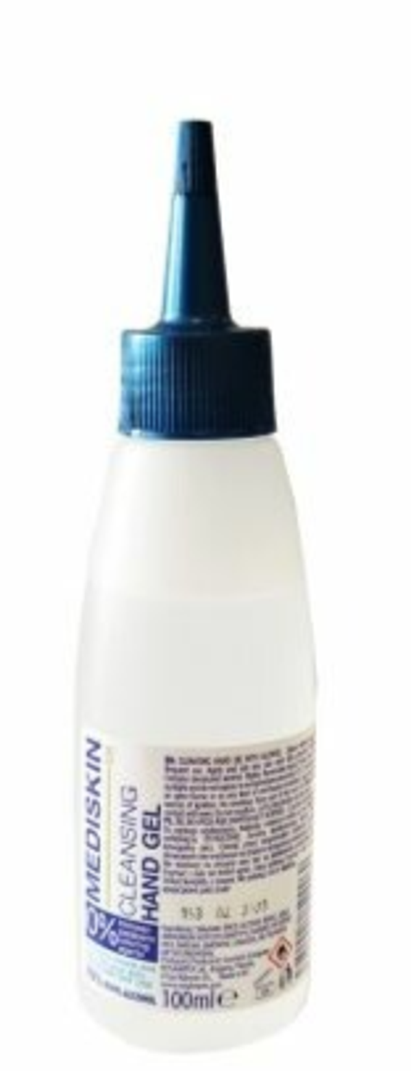 Handdesinfectie gel 100ml knijpflacon