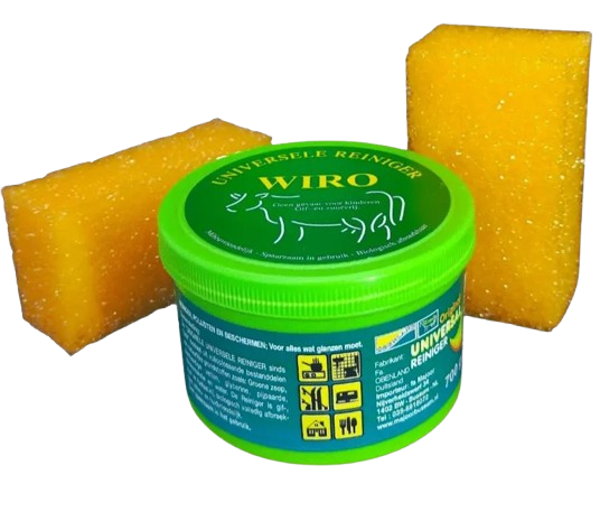 Wiro Universele Reiniger - 700 gram met 2 gratis sponzen