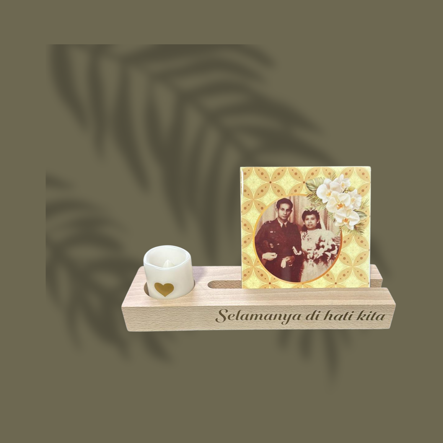 bedrukt tegeltje  Mat