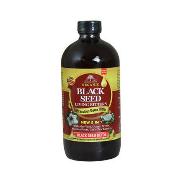 BLACK SEED DETOX BITTER TONIC - 16 OZ. (H-106)