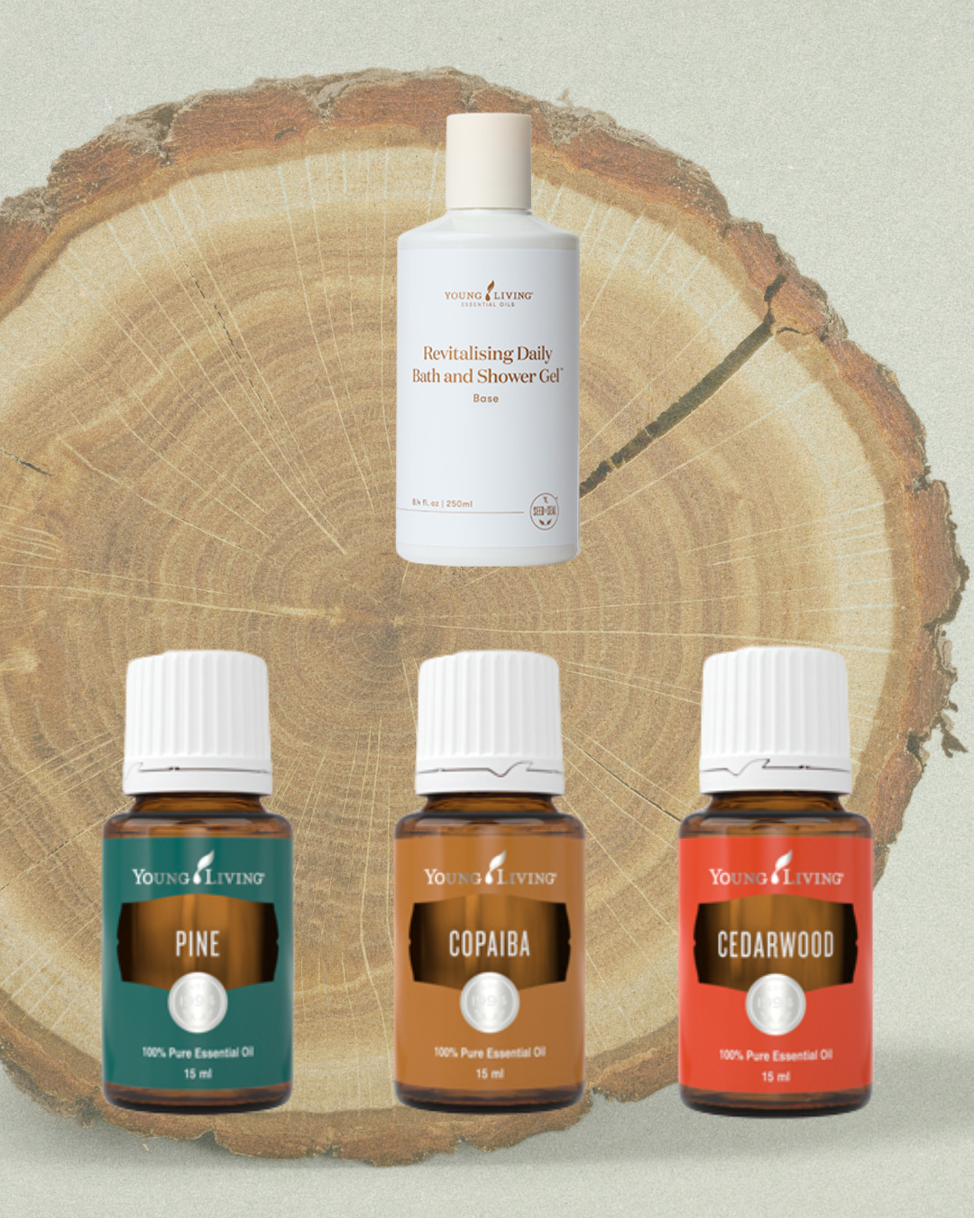 Hout Bath & Shower Set