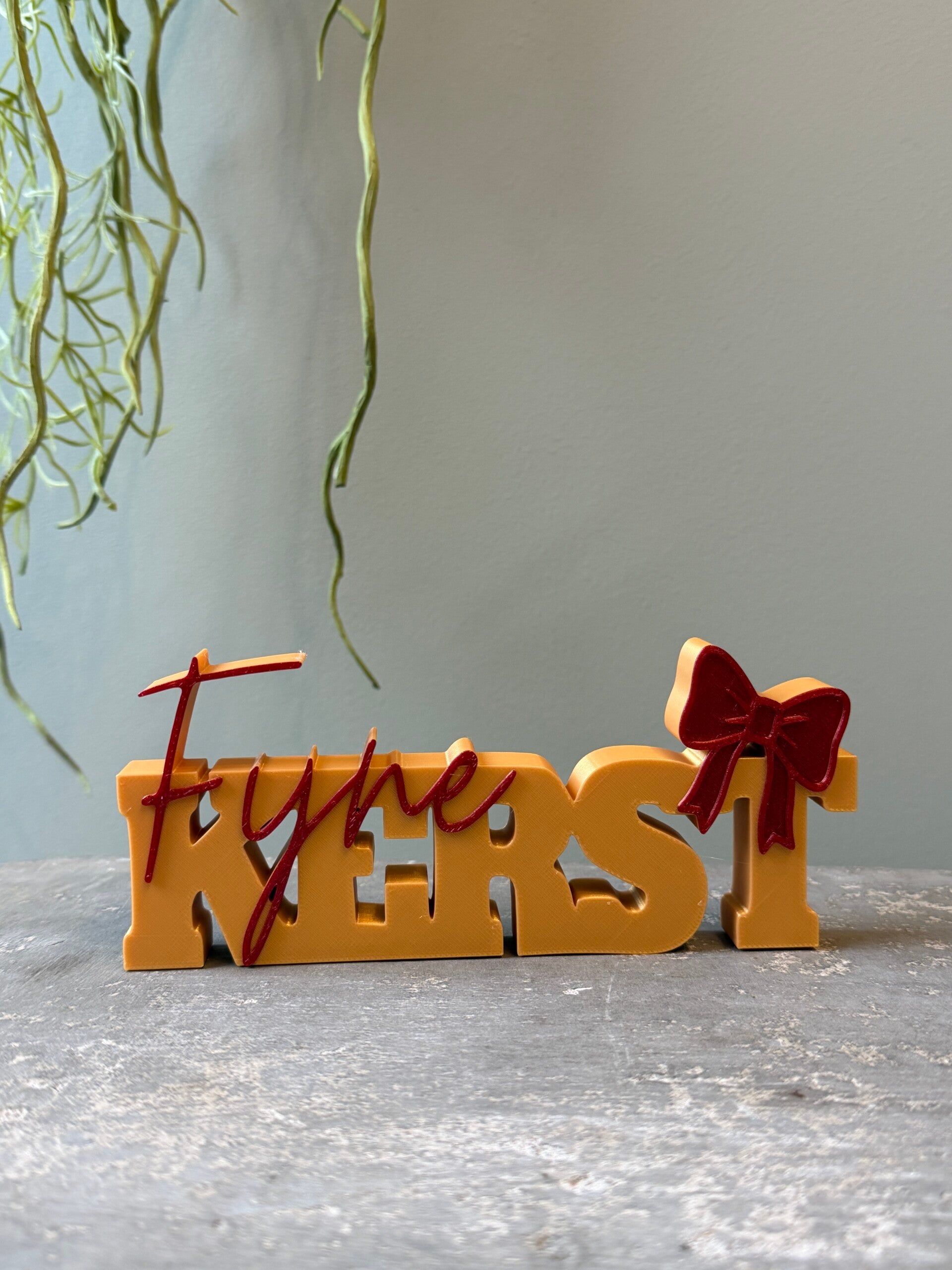 "Fijne Kerst" Word art