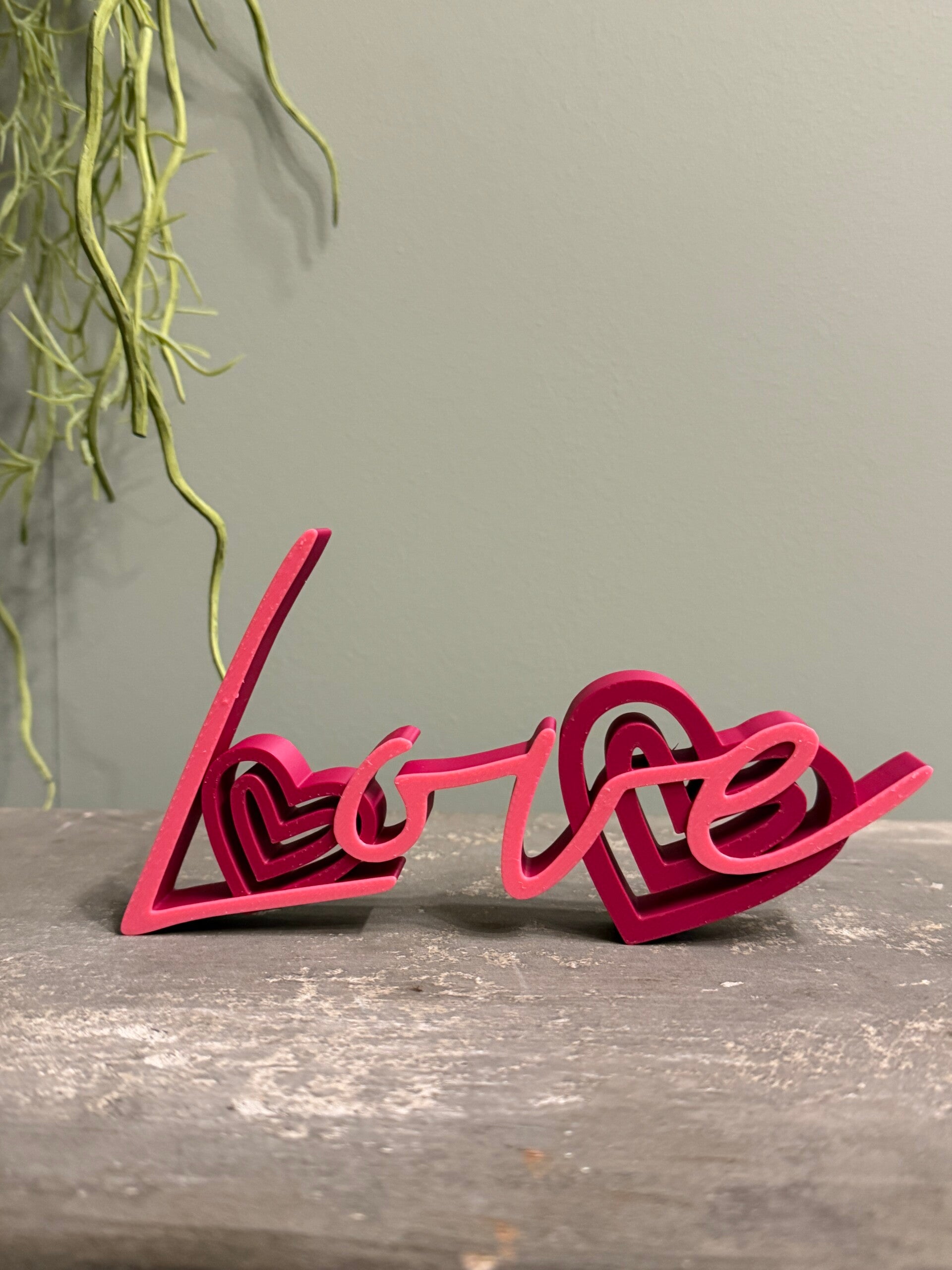 "Love" Word art