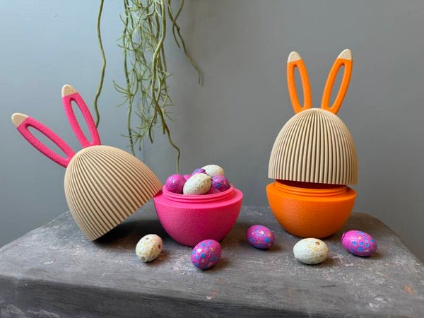 Opberg Paasei met Konijnenoren